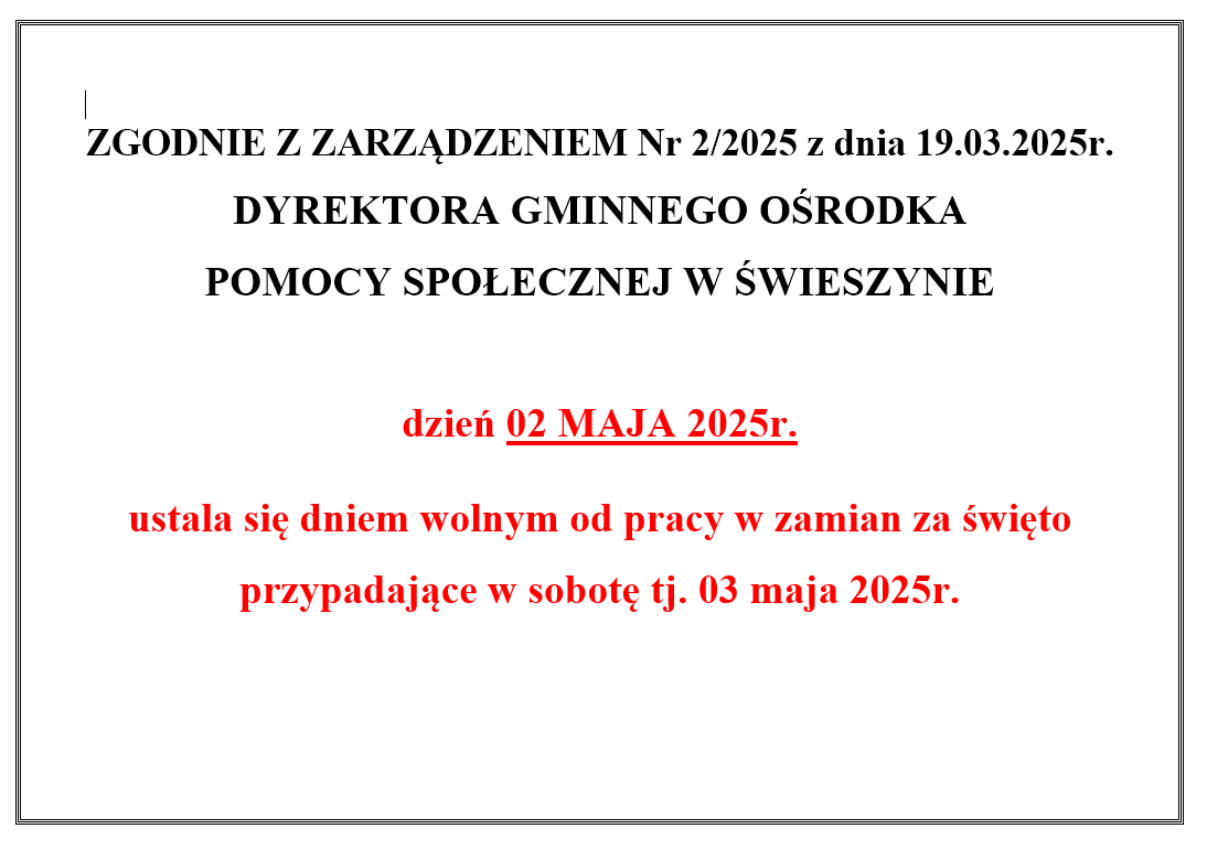 zarządzenie